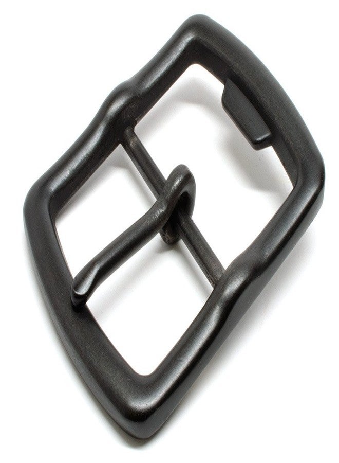 Nickel Smart Black Bottle Opener Buckle - 1½ Inch Nickel Free Zinc Belt Buckle - Image 1